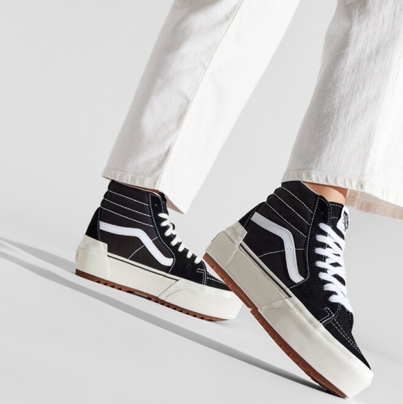 Vans Sk8-Hi Stacked Shoes - Picture 1 of 9